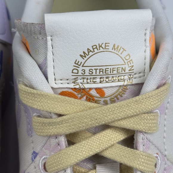 Adidas Stan Smith Plant Appreciation Day Women's 9 Cloud White Purple Sneakers‎ - Picture 15 of 16